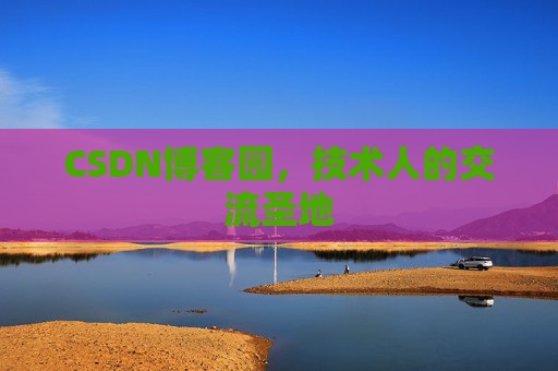 CSDN博客园，技术人的交流圣地